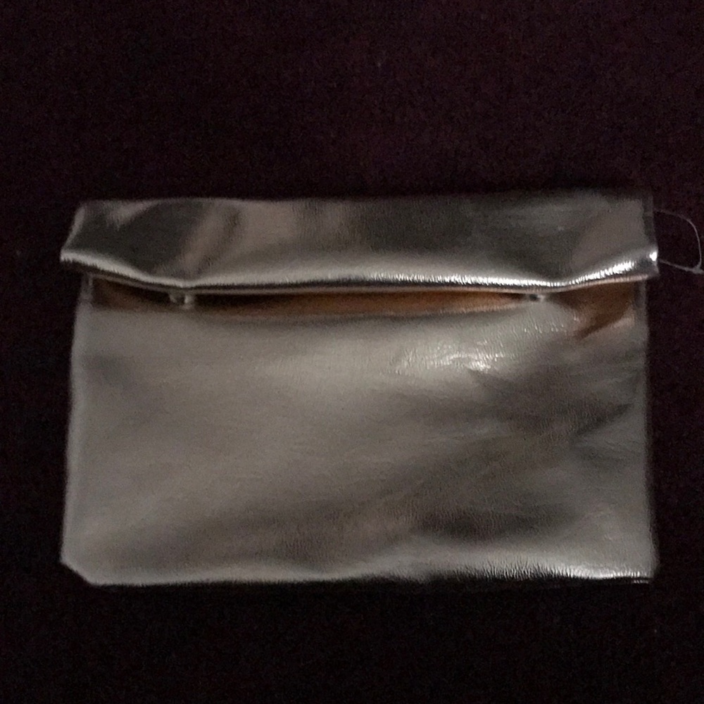 Rose gold big clutch